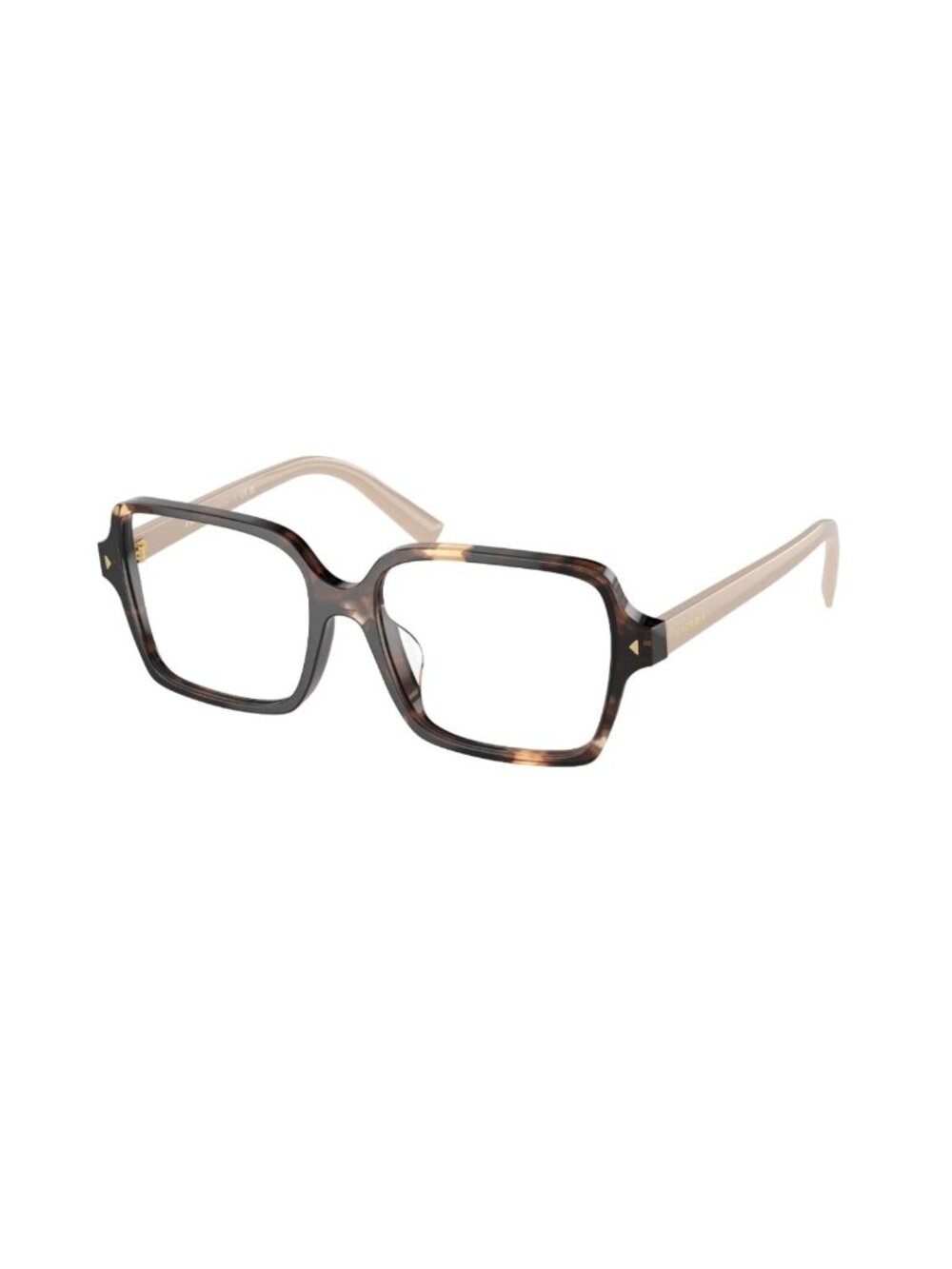Prada PRA02V 07R1O1 51Eyeglasses Frames Havana Caramel Beige 51-17 145
